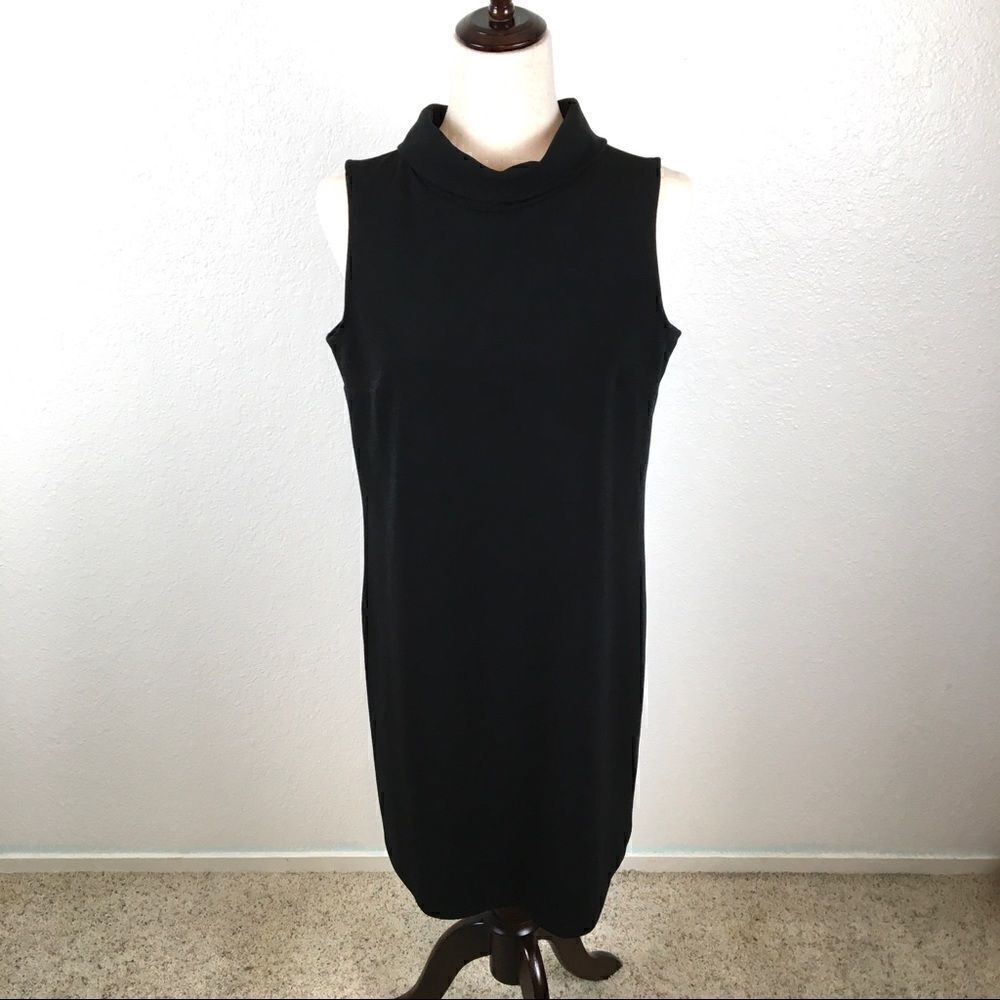 Banana Republic sleeveless turtleneck dress S‎